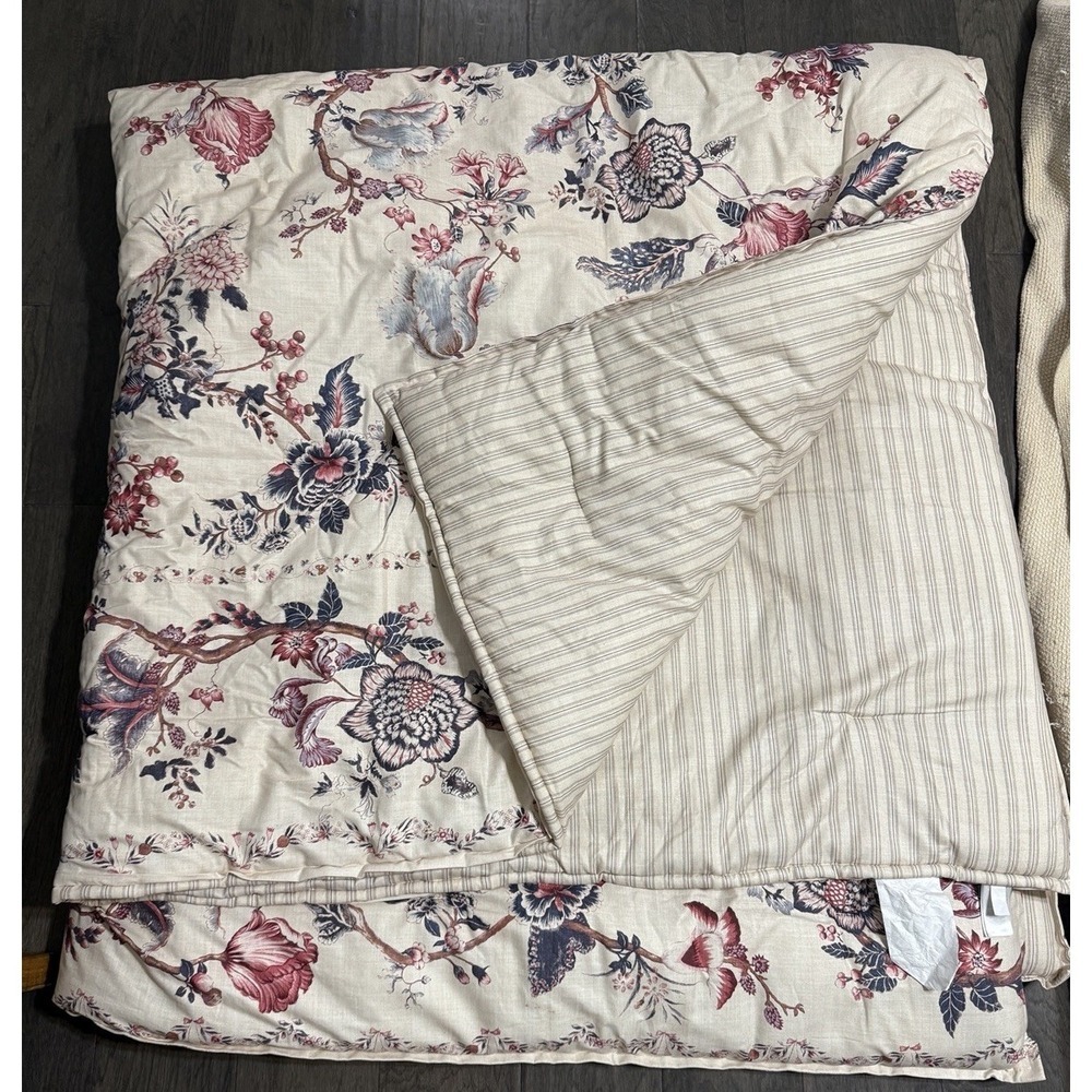 Lauren Ralph Lauren H1488 Floral Cotton Annalise Duvet Comforter Size Full Queen
